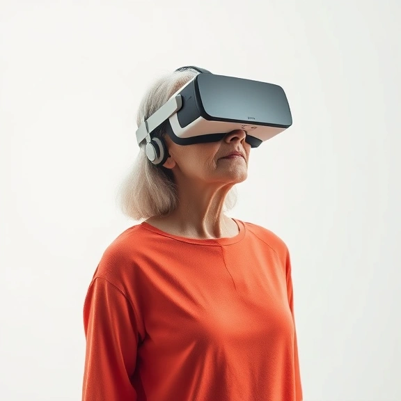 Conceitos visuais relacionados a Virtual Reality in 2025: How VR Therapy is Giving Seniors a Second Youth