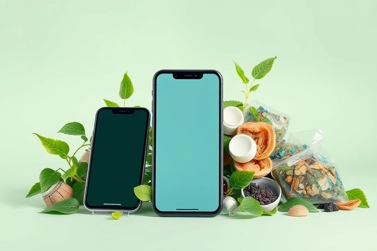 Conceitos visuais relacionados a Green Revolution: How 7 Sustainable Smartphones Are Saving 2.3 Million Tons of E-Waste in 2025